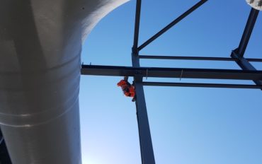 1 Abseiltechnieken inspectiewerk staalconstructie rope access