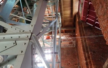 1 abseiltechnieken monumentenzorg onderhoud op hoogte Oldehove