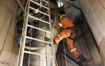 6 Abseiltechnieken industrieel onderhoud besloten ruimte Utrecht