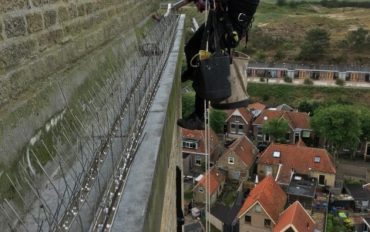 1 Abseiltechnieken onderhoud op hoogte Brandaris vuurtoren