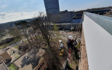 4 Abseiltechnieken monteren op hoogte rope access nijmegen