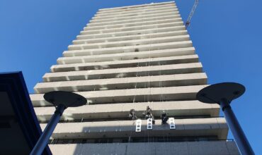 1 Abseiltechnieken monteren gevel delft