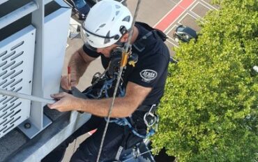 1 Abseiltechnieken schilderwerk op hoogte Leidschendam