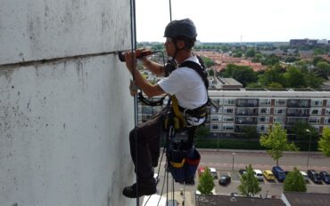 1 Abseiltechnieken onderhoud op hoogte rope access
