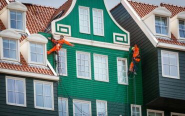 12 Inntel Gevelreiniging door Abseiltechnieken