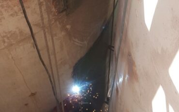 2 Abseiltechnieken rope access herstelwerk