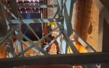 3 Abseiltechnieken rope access Oldehove Leeuwarden