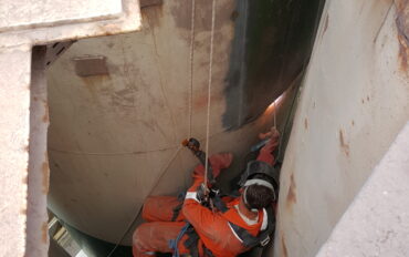 4 Abseiltechnieken rope access herstelwerk