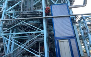 5 rope access monteren op hoogte RWE Magnum Eemshaven Abseiltechnieken medium