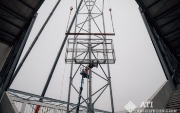 3 Abseiltechnieken staalconstructie monteren op hoogte Cambuur sta